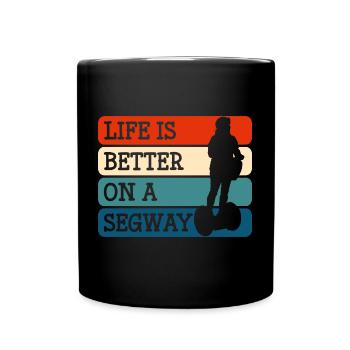 Segway Driver Trottinette électrique Tour - Mug uni - noir - Devant