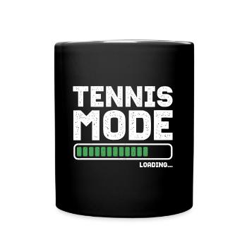 Joueur de tennis Mode Club de tennis Joueur de tennis - Mug uni - noir - Devant