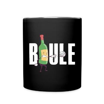 Boules de Boccia Boules de Boules de Boules de Boules de Boccia Tenue de pétanque - Mug uni - noir - Devant