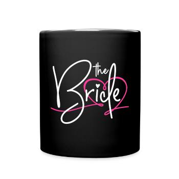 The bride - Tasse einfarbig - Schwarz - Vorne