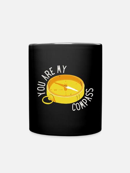 Liebhaber, Liebeserklärung - Tasse einfarbig - Schwarz