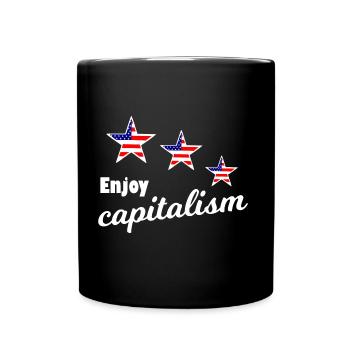 Profitez du capitalisme - Mug uni - noir - Devant