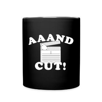 Filmmaker Movie Director Film Enthusiast - Full Colour Mug - black - Front