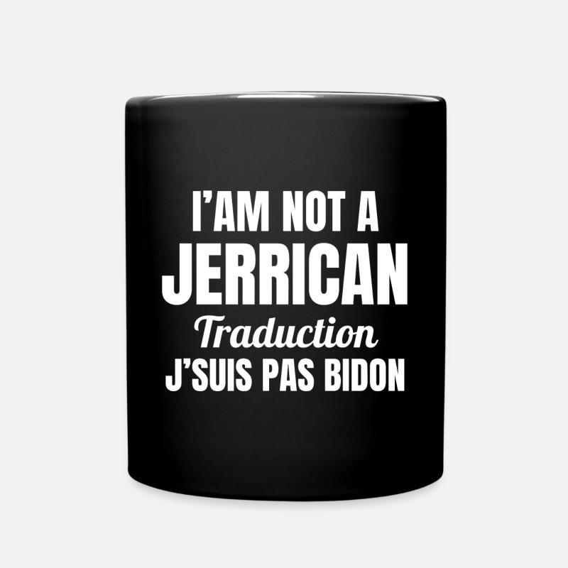 bidon, j'suis pas bidon, naze - Mug uni - noir