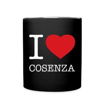 I LOVE COSENZA - Full Colour Mug - black - Front