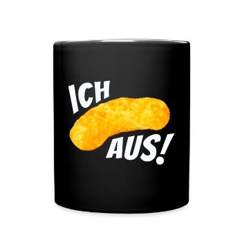 Ich flip aus! - Erdnussflip Peanut - Tasse einfarbig - Schwarz - Vorne