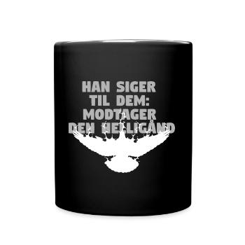 Receive Comforter - Dänisch - Tasse einfarbig - Schwarz - Vorne