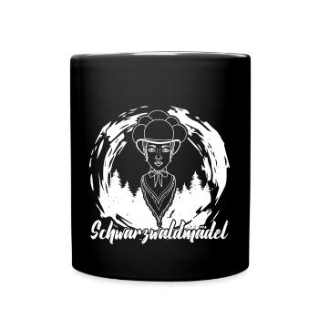 Schwarzwaldmädel Schwarzwald allemand Wald - Mug uni - noir - Devant