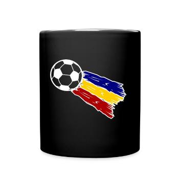Équipe Roumanie - Mug uni - noir - Devant