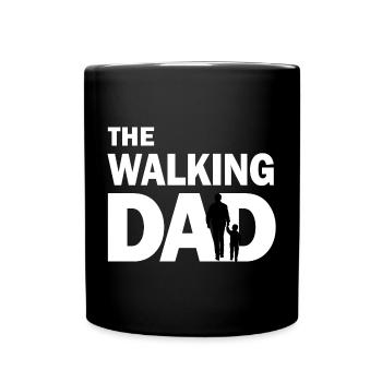 The walking dad - Mug uni - noir - Devant