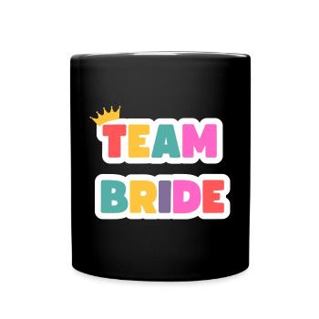 Équipe Bride ! Personnalisable - Mug uni - noir - Devant