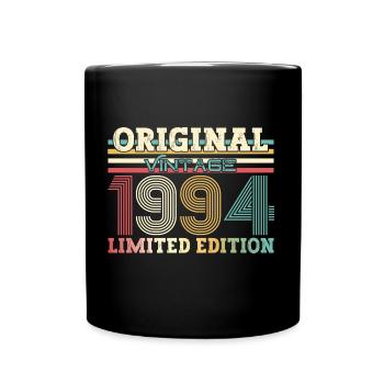30th Birthday Original 1994 Vintage 1994 - Full Colour Mug - black - Front