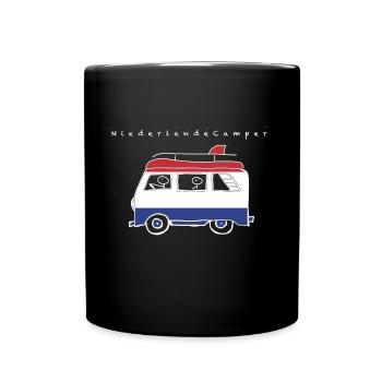 Pays-BasCampers - Mug uni - noir - Devant