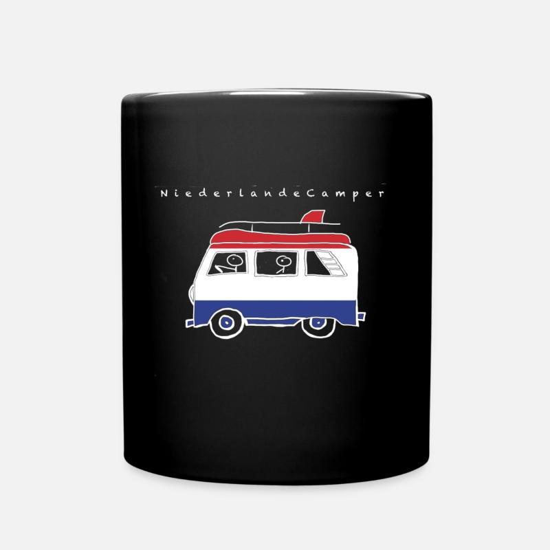 NetherlandsCampers - Full Colour Mug - black