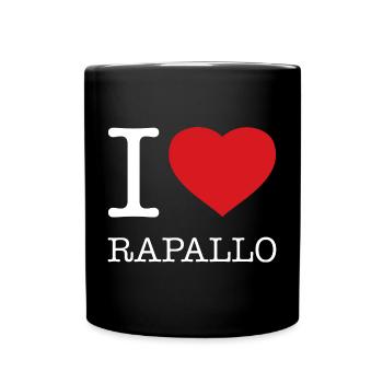 I LOVE RAPALLO - Full Colour Mug - black - Front
