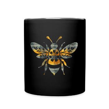 Reine des abeilles Honey Beekeeper Save the Bees - Mug uni - noir - Devant