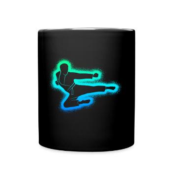 Taekwondo Arts Martiaux Enfants Hommes Garçons Karaté - Mug uni - noir - Devant