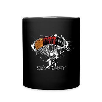 Parachutist - Full Colour Mug - black - Front