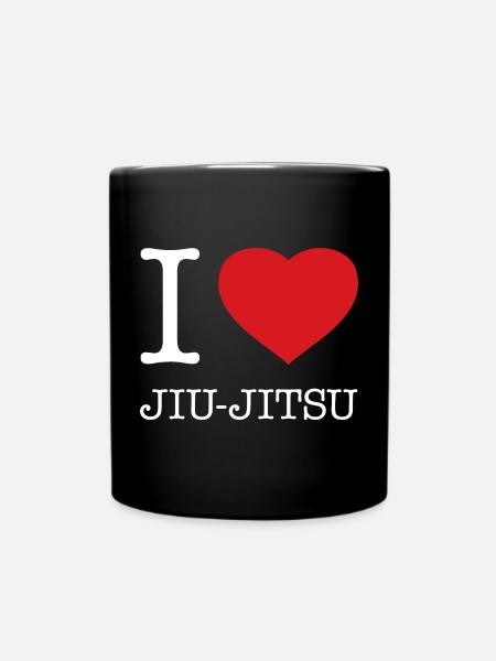 J’ADORE LE JIU-JITSU - Mug uni - noir