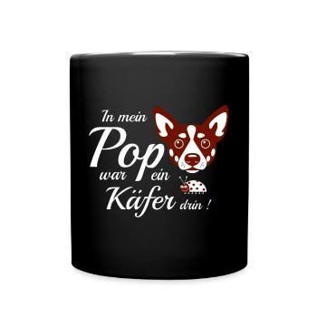 Funny Dog - Full Colour Mug - black - Front