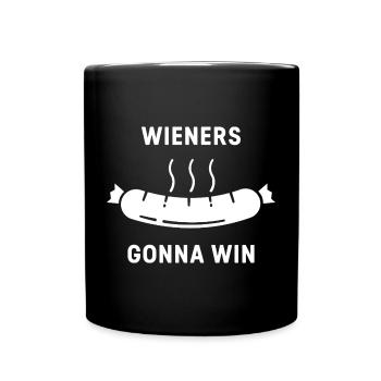 Les saucisses fumées vont gagner | Saucisse BBQ - Mug uni - noir - Devant