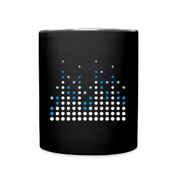 Music Equalizer - Full Colour Mug - black - Front