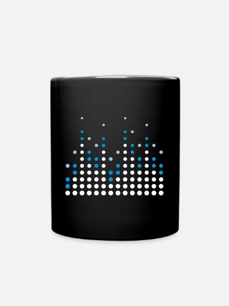 Music Equalizer - Full Colour Mug - black