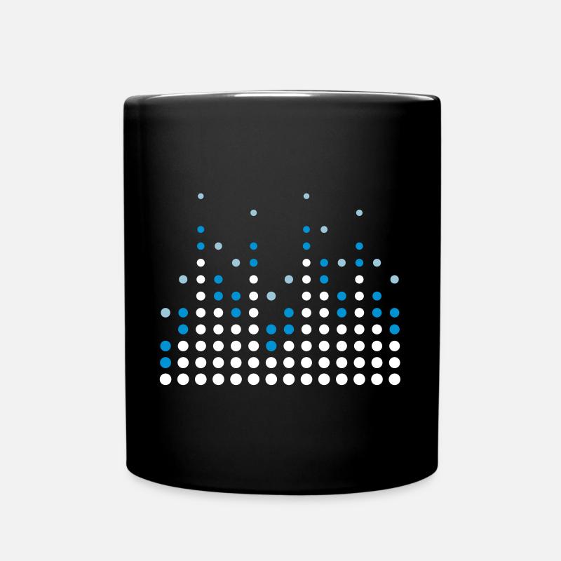Music Equalizer - Full Colour Mug - black