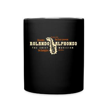 Rolando Alphonso LE CHEF DE MUSIQUE - Mug uni - noir - Devant