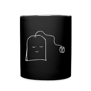 tea - Full Colour Mug - black - Front