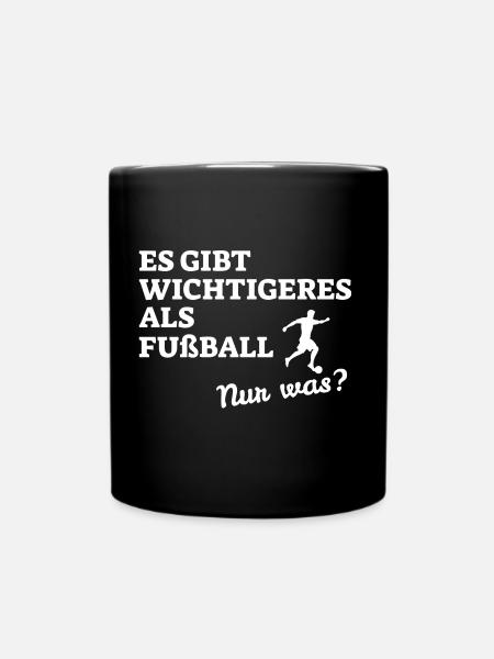 Soccer - Full Colour Mug - black