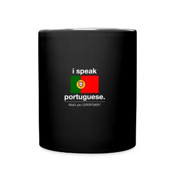Portugal - Mug uni - noir - Devant