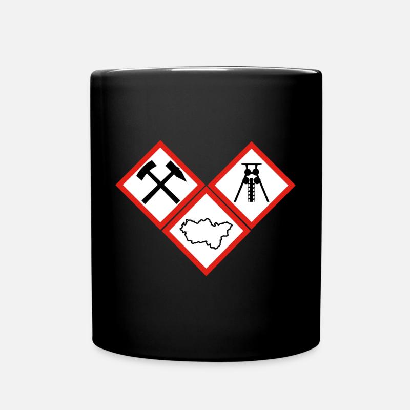 DANGER RUHRPOTT - Mug uni - noir