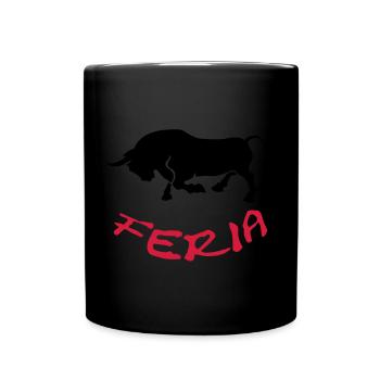 Feria ! - Mug uni - noir - Devant