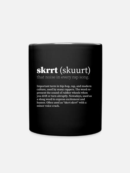 skrrt (skuurt) Hip Hop - Mug uni - noir