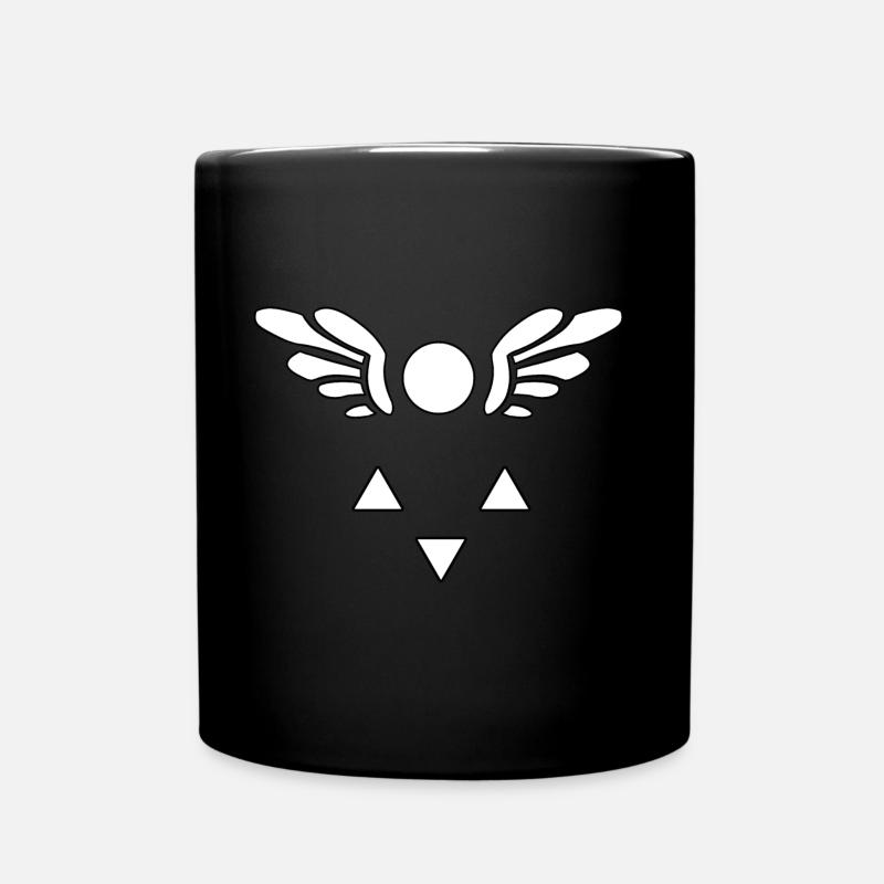 Deltarune Undertale Christmas Birthday - Full Colour Mug - black