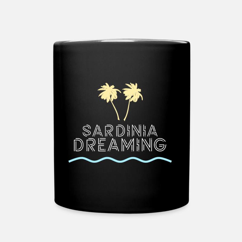 Traumurlaub Sardinien - Tasse einfarbig - Schwarz