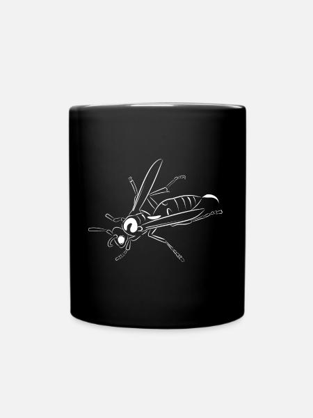 Guêpe sait - Mug uni - noir