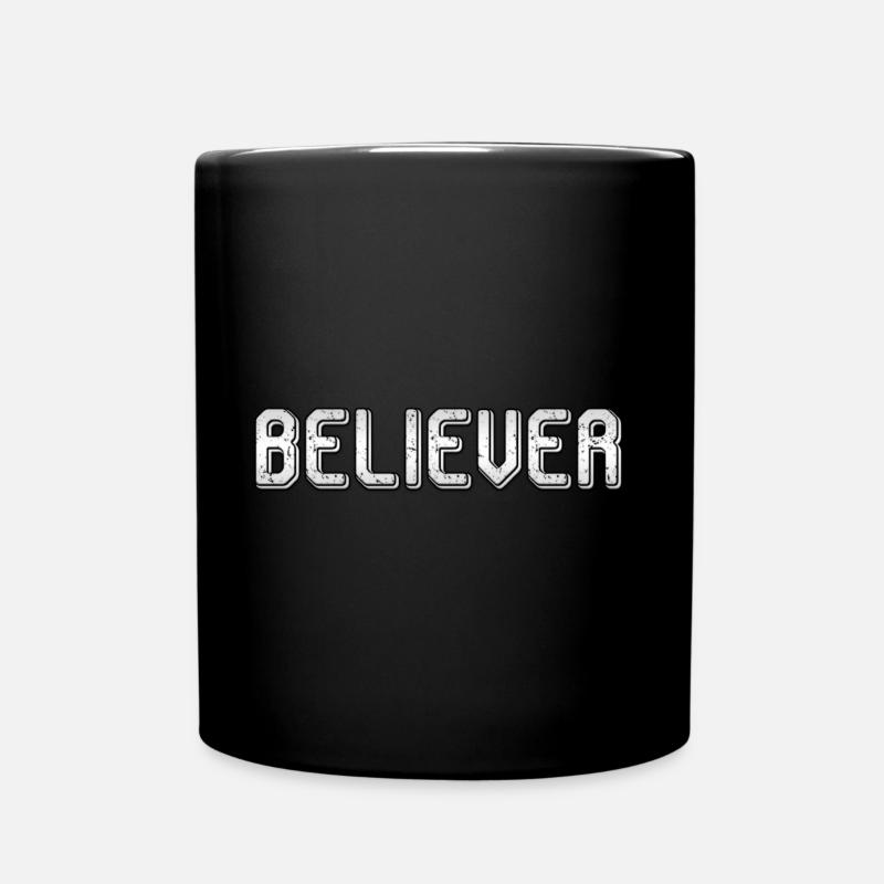 Believer - Tasse einfarbig - Schwarz