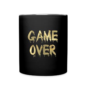 Game Over - Mug uni - noir - Devant