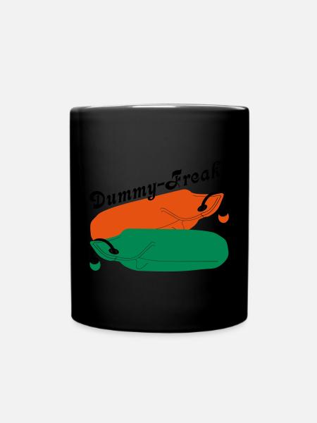 Dummy Freak - Tasse einfarbig - Schwarz
