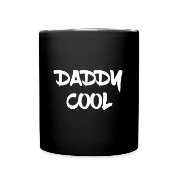 Papa cool - Mug uni - noir - Devant
