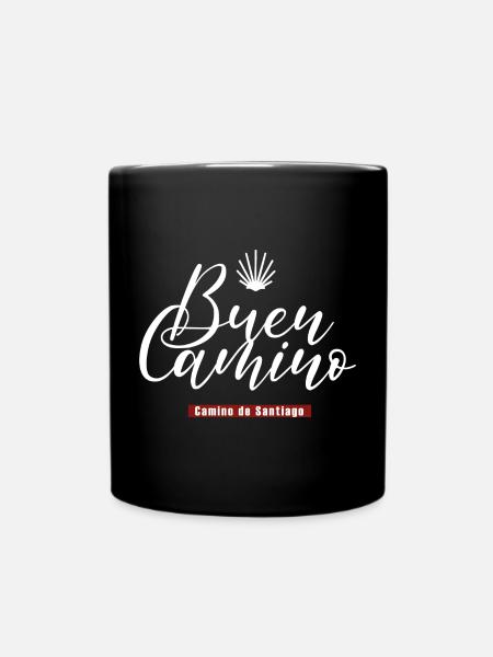 Buen Camino Jakobsweg Camino de Santiago - Mug uni - noir