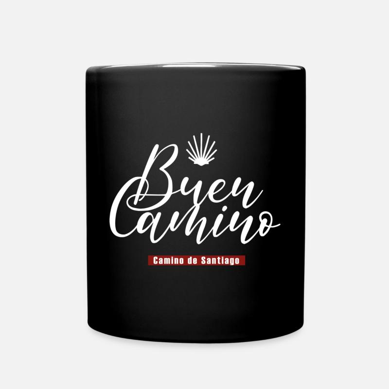 Buen Camino Jakobsweg Camino de Santiago - Mug uni - noir
