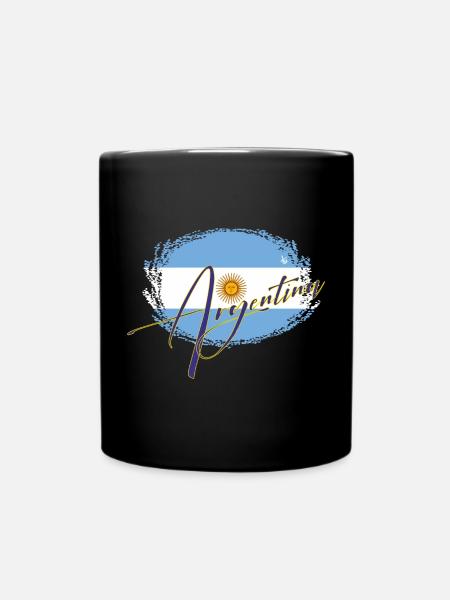 Argentinien Signatrue - Tasse einfarbig - Schwarz
