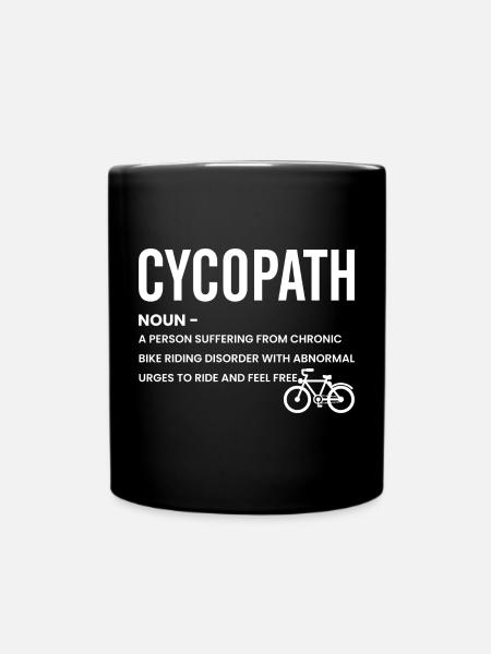 Cycle Path Emblem Tee - Full Colour Mug - black
