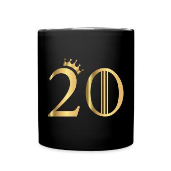 20years - Full Colour Mug - black - Front