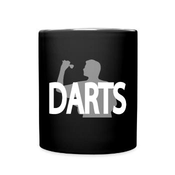 Darts Dart - Full Colour Mug - black - Front