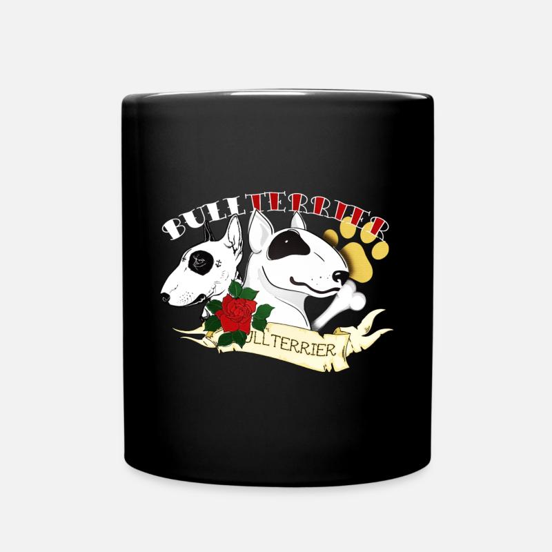 Stier Tätowierung - Tasse einfarbig - Schwarz