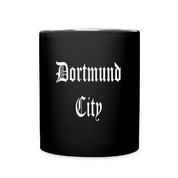 Dortmund die besten Fans - Tasse einfarbig - Schwarz - Vorne